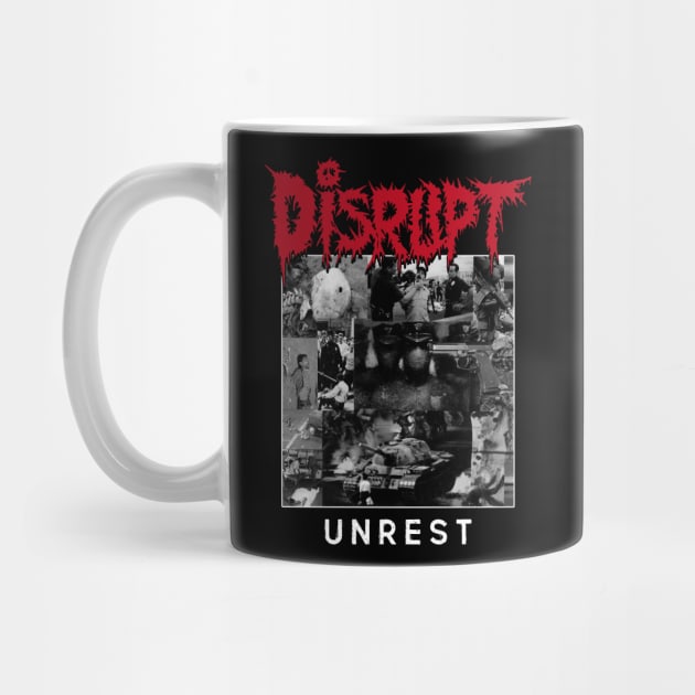 Disrupt "Unrest" Tribute Shirt by lilmousepunk